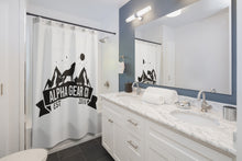Load image into Gallery viewer, Alpha Shower Curtain