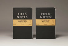 Load image into Gallery viewer, Field Notes Pitch Black Notebooks 4.75 x 7.5"
