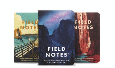 Field Notes National Parks Series