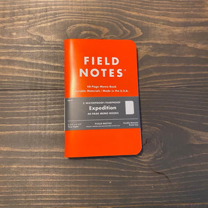 Field Notes Expedition Note Books