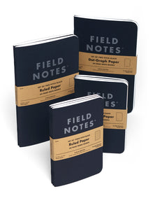 Field Notes Pitch Black Memo Book 3.5 x 5.5"