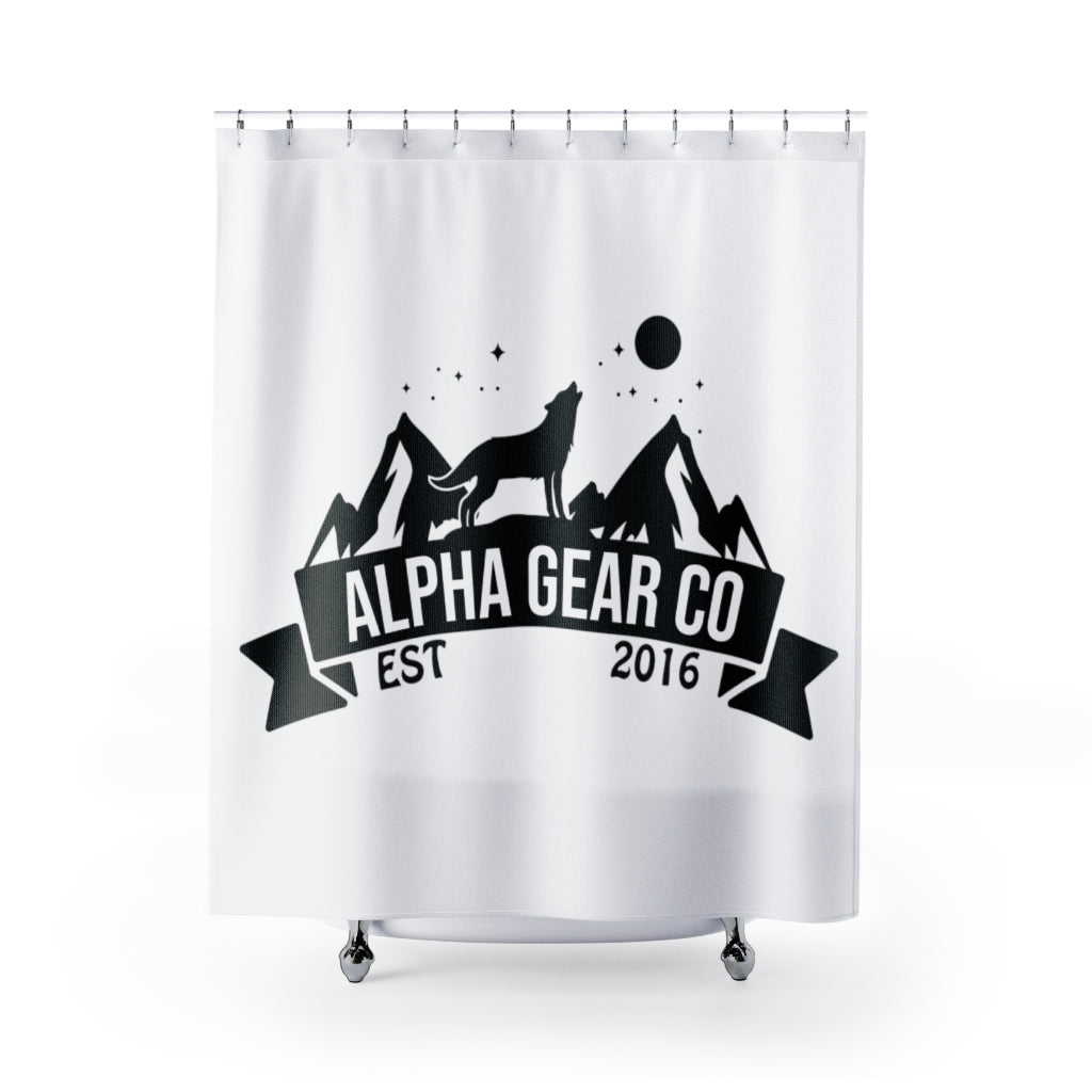 Alpha Shower Curtain